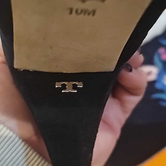 Tory Burch Cassidy embroidered ankle boots 10 - Picture 4 of 7